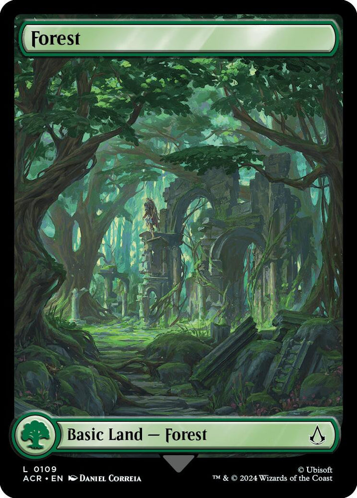 Forest (0109) [Assassin's Creed] Magic: The Gathering