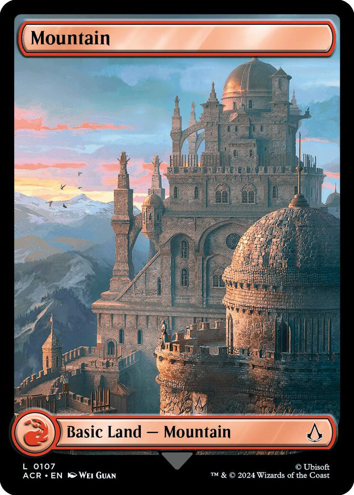 Mountain (0107) [Assassin's Creed] Magic: The Gathering