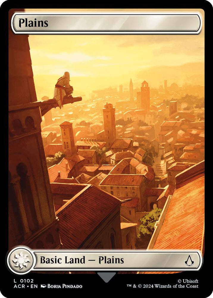 Plains (0102) [Assassin's Creed] Magic: The Gathering