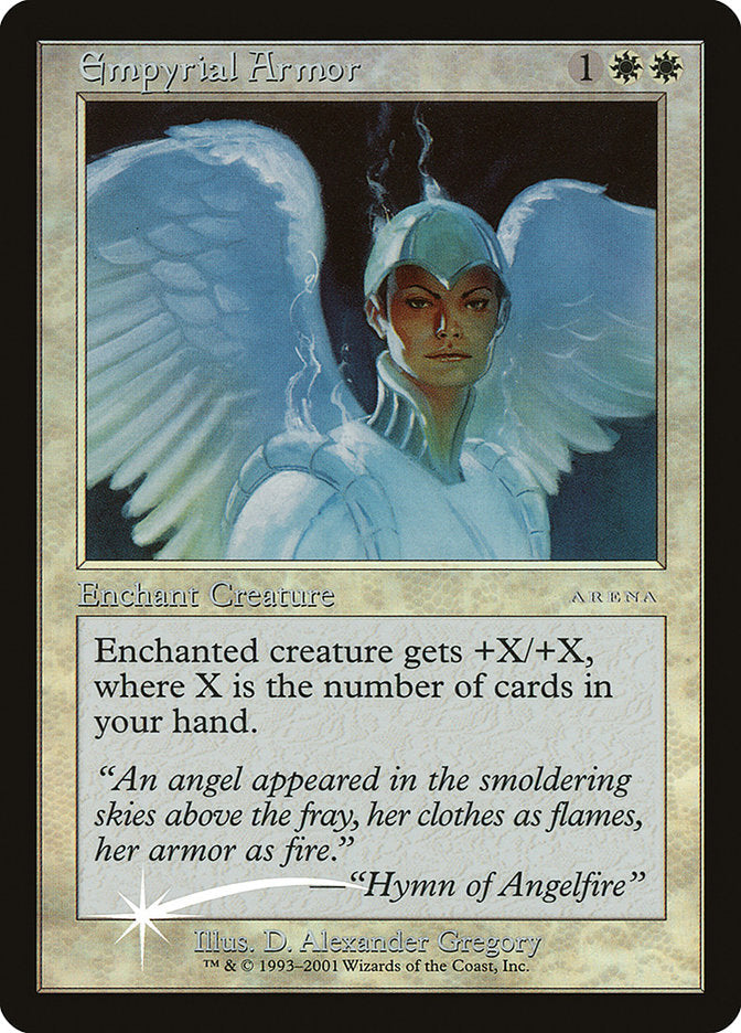 Empyrial Armor [Arena League 2001] Magic: The Gathering