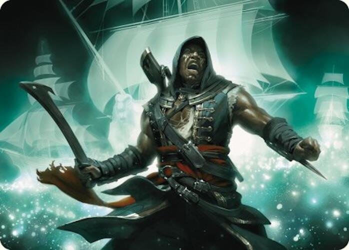 Adewale, Breaker of Chains Art Card [Assassin's Creed Art Series] Magic: The Gathering