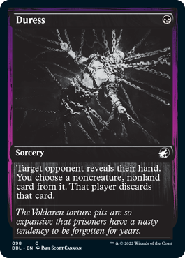 Duress [Innistrad: Double Feature] Magic: The Gathering