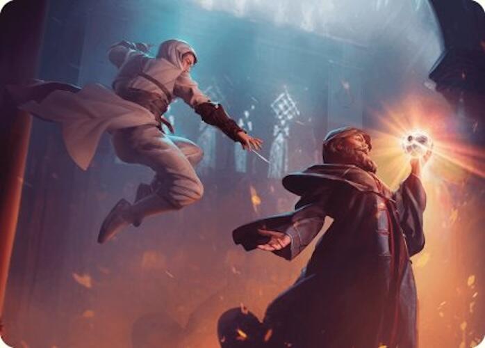 Mortify Art Card [Assassin's Creed Art Series] Magic: The Gathering