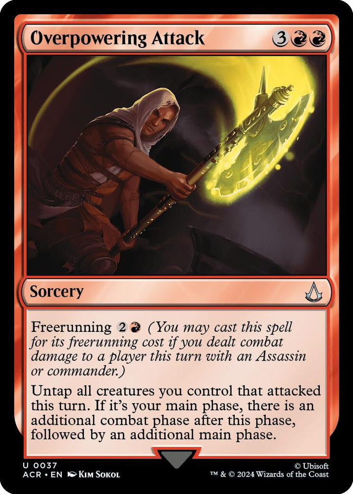 Overpowering attack [Assassin's Creed] Magic: The Gathering