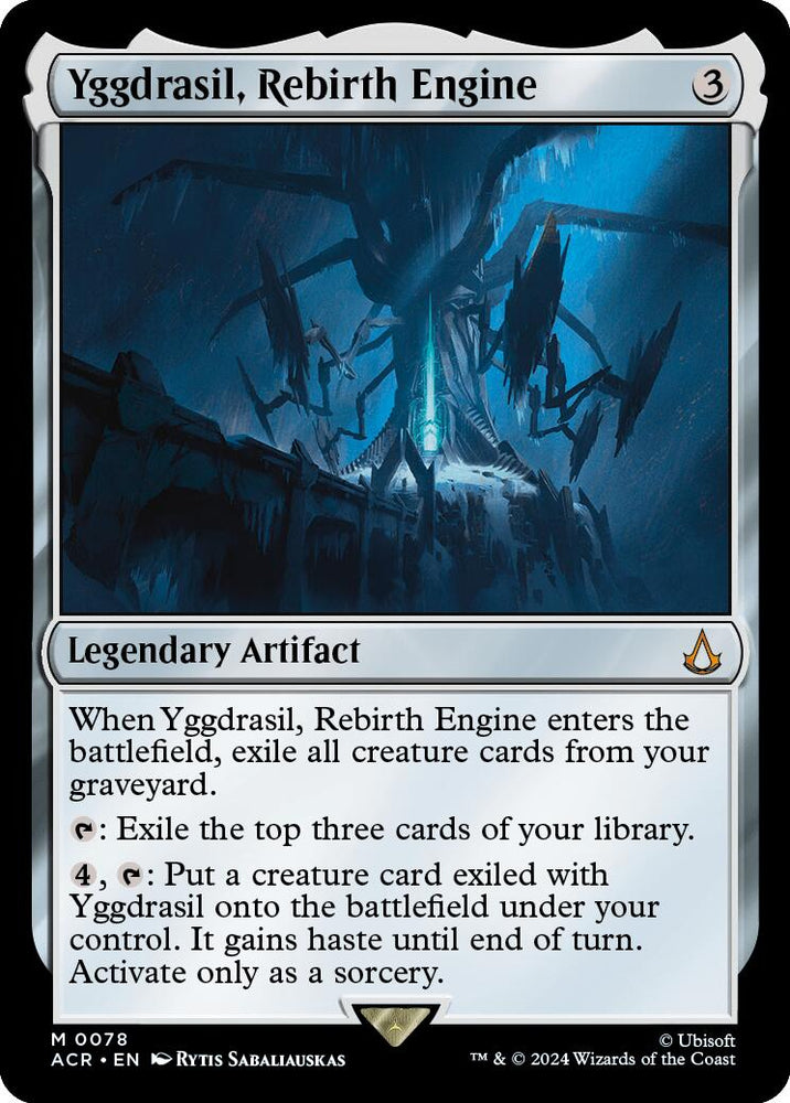 Yggdrasil, Rebirth Engine [Assassin's Creed] Magic: The Gathering