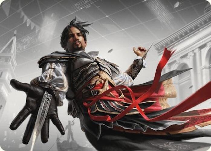 Ezio Auditore da Firenze Art Card [Assassin's Creed Art Series] Magic: The Gathering