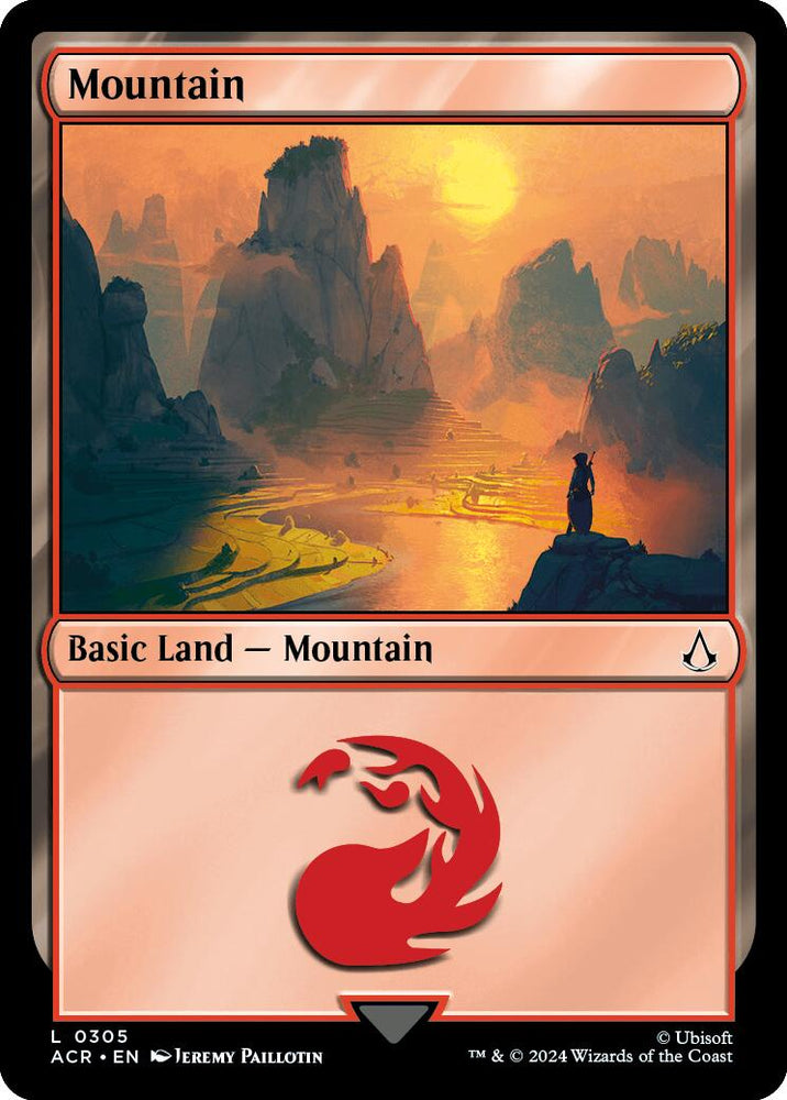 Mountain (0305) [Assassin's Creed] Magic: The Gathering