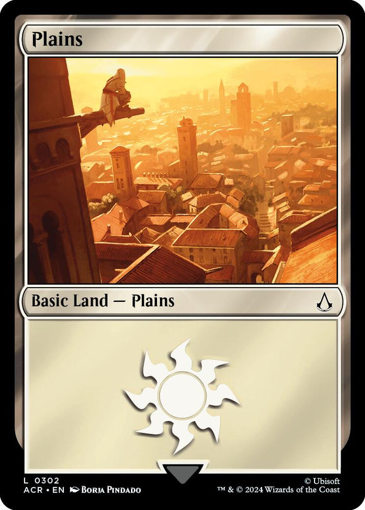 Plains (0302) [Assassin's Creed] Magic: The Gathering