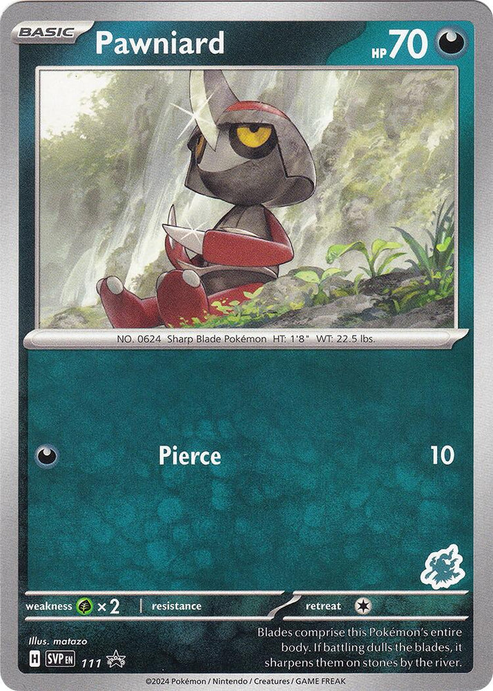 Pawniard (111) (Darkrai Deck) [Battle Academy 2024] Pokémon
