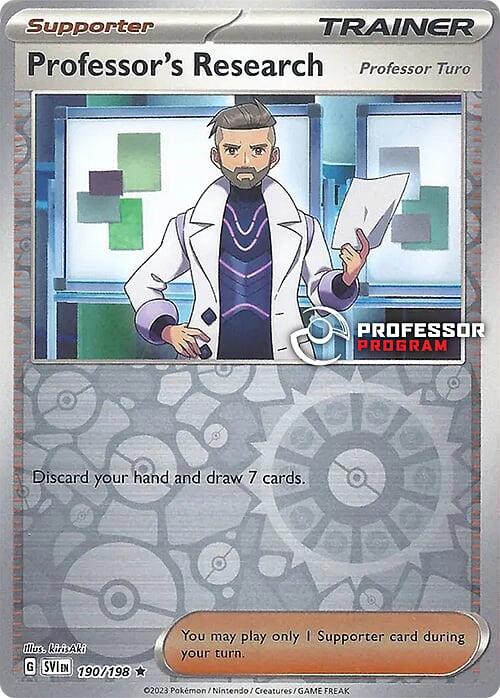Professor's Research (190/198) (2023) [Professor Program Promos] Pokémon