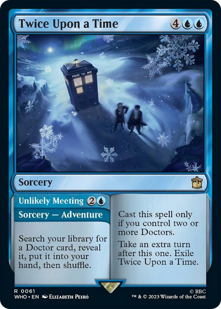Twice Upon a Time // Unlikely Meeting [Doctor Who] Magic: The Gathering