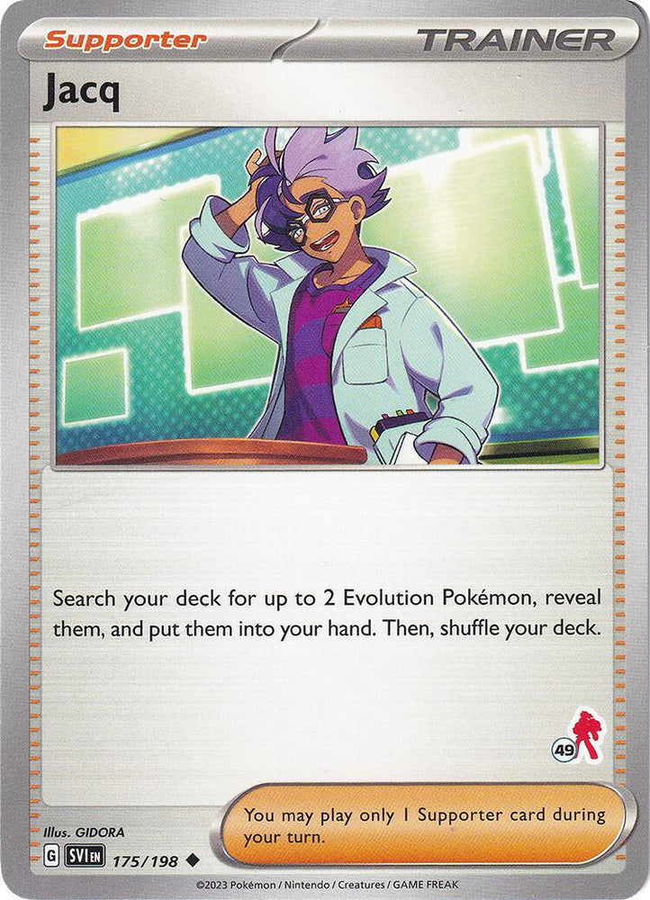 Jacq (175/198) (Armarouge Stamp #49) [Battle Academy 2024] Pokémon