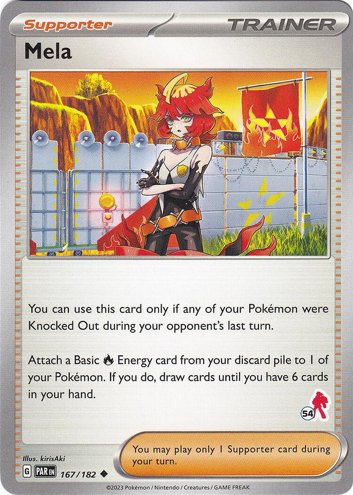 Mela (167/182) (Armarouge Stamp #54) [Battle Academy 2024] Pokémon