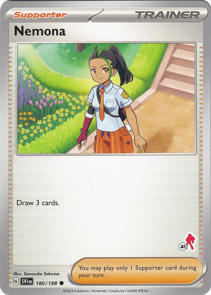 Nemona (180/198) (Armarouge Stamp #41) [Battle Academy 2024] Pokémon