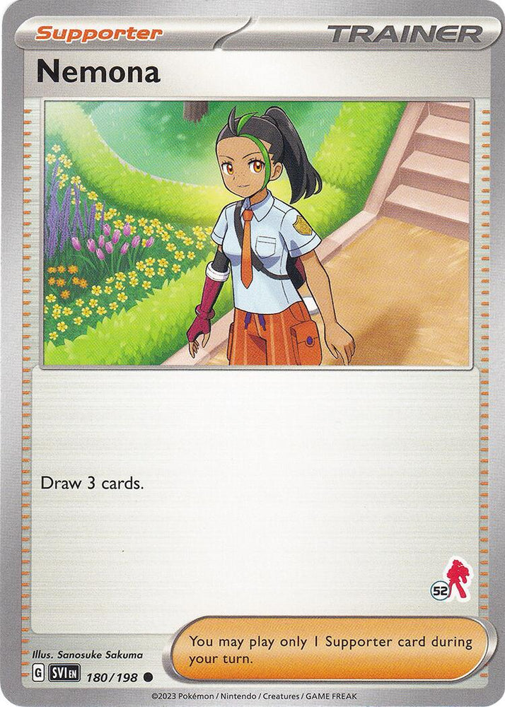 Nemona (180/198) (Armarouge Stamp #52) [Battle Academy 2024] Pokémon