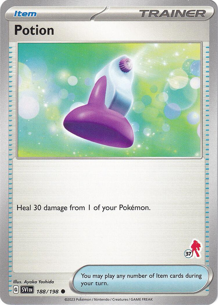 Potion (188/198) (Armarouge Stamp #37) [Battle Academy 2024] Pokémon