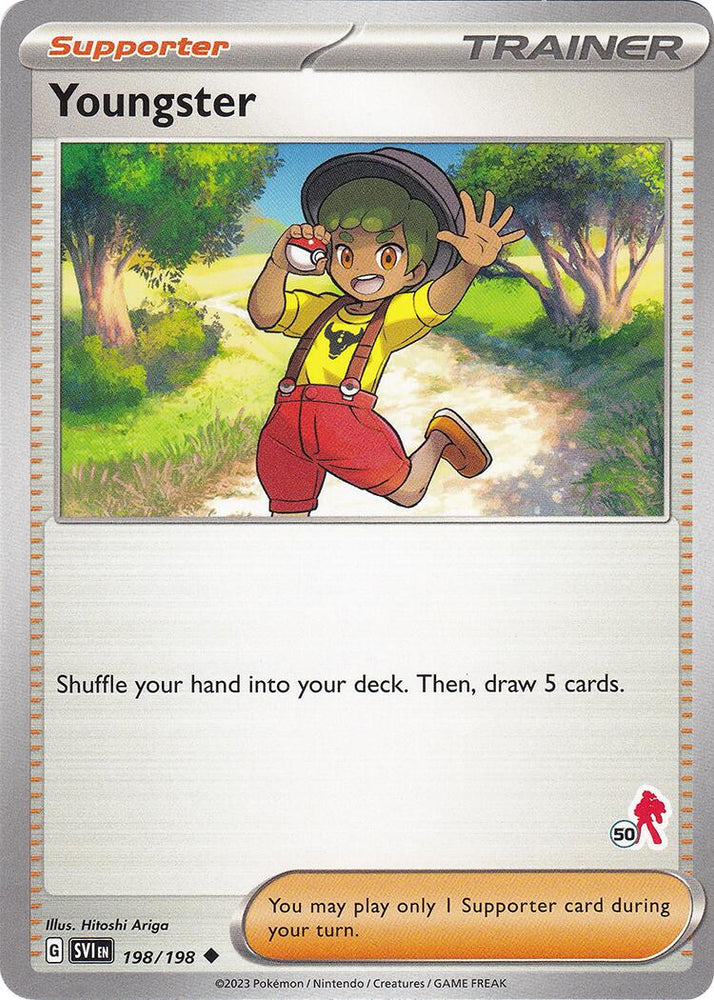 Youngster (198/198) (Armarouge Stamp #50) [Battle Academy 2024] Pokémon