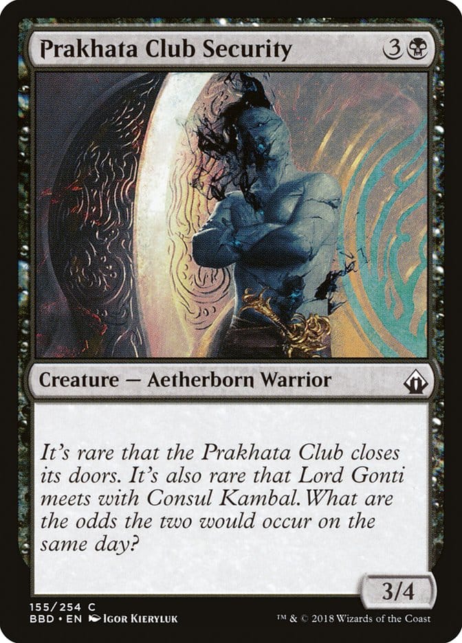 Prakhata Club Security [Battlebond] Magic: The Gathering