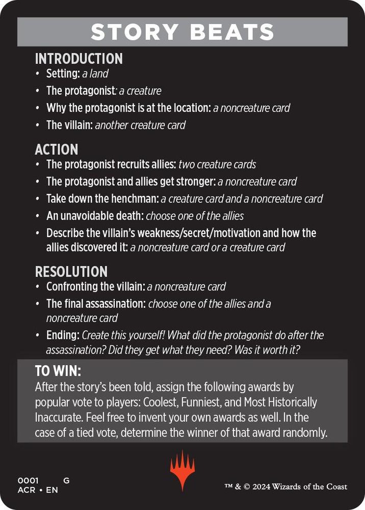 Into The Story: Assassin Edition (Magic Minigame) [Assassin's Creed Minigame] Magic: The Gathering