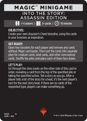 Into The Story: Assassin Edition (Magic Minigame) [Assassin's Creed Minigame] Magic: The Gathering
