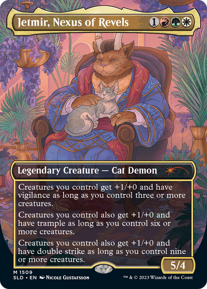 Jetmir, Nexus of Revels // Jetmir, Nexus of Revels [Secret Lair Commander Deck: Raining Cats and Dogs] Magic: The Gathering