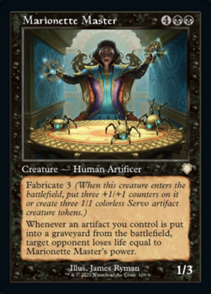 Marionette Master (Retro) [The Brothers' War Commander] Magic: The Gathering