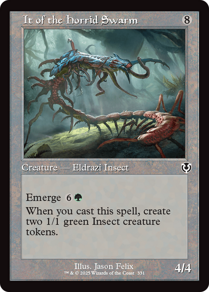 It of the Horrid Swarm (Retro Frame) [Innistrad Remastered] Magic: The Gathering