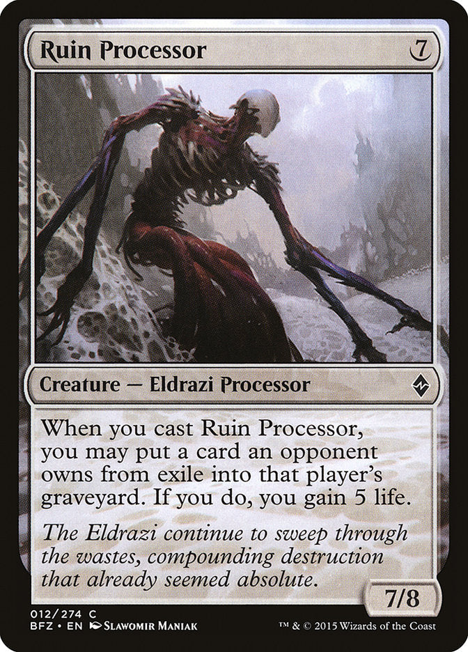 Ruin Processor [Battle for Zendikar] Magic: The Gathering