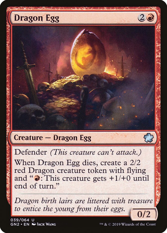 Dragon Egg [Game Night 2019] Magic: The Gathering