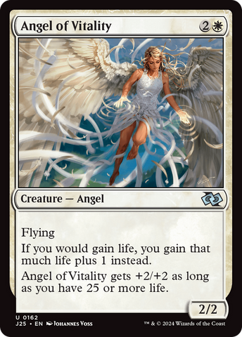Angel of Vitality [Foundations Jumpstart] Magic: The Gathering