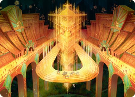Racers' Ring Art Card [Streets of New Capenna Art Series] Magic: The Gathering