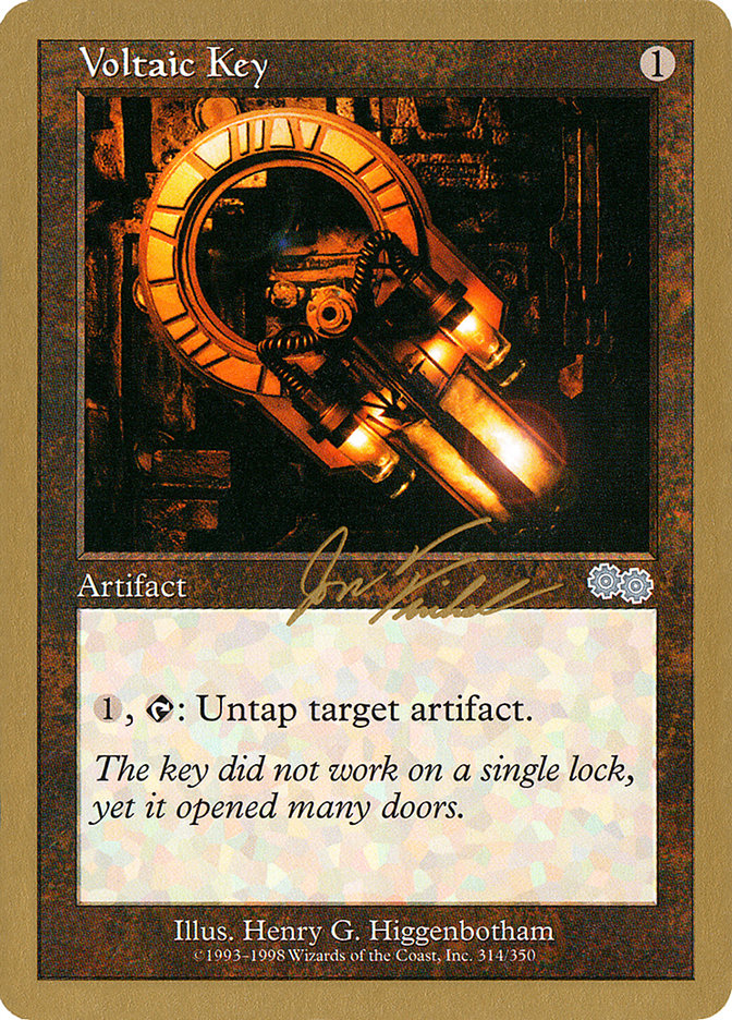 Voltaic Key (Jon Finkel) [World Championship Decks 2000] Magic: The Gathering