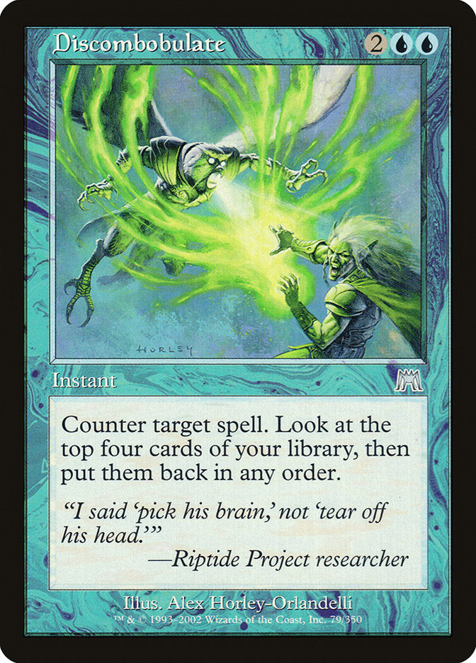 Discombobulate [Onslaught] Magic: The Gathering