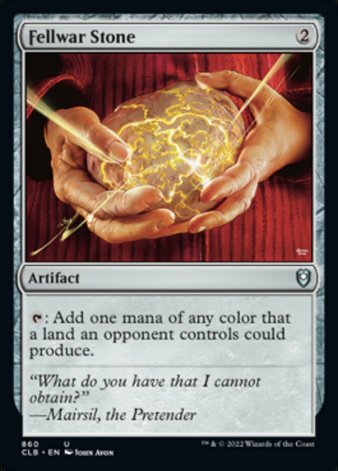 Fellwar Stone [Commander Legends: Battle for Baldur's Gate] Magic: The Gathering