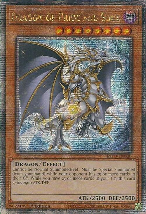 Dragon of Pride and Soul (Quarter Century Secret Rare) [INFO-EN000] - Yugioh Cards For Your TCG Needs!