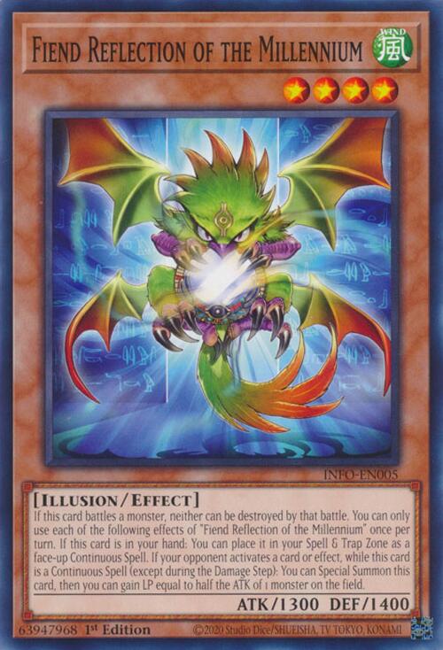 Fiend Reflection of the Millennium [INFO-EN005] Common - Yugioh Cards For Your TCG Needs!