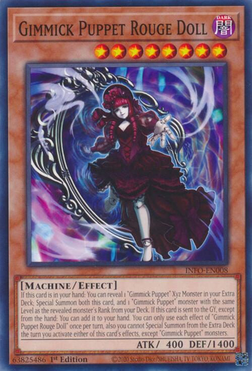Gimmick Puppet Rouge Doll [INFO-EN008] Common - Yugioh Cards For Your TCG Needs!