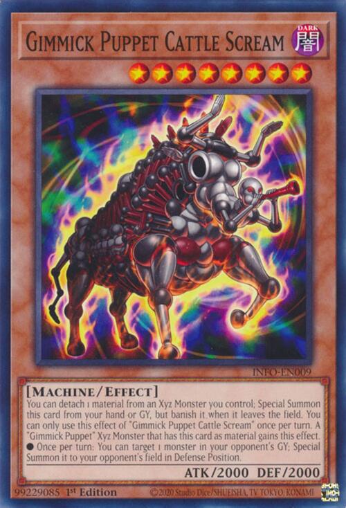 Gimmick Puppet Cattle Scream [INFO-EN009] Common - Yugioh Cards For Your TCG Needs!