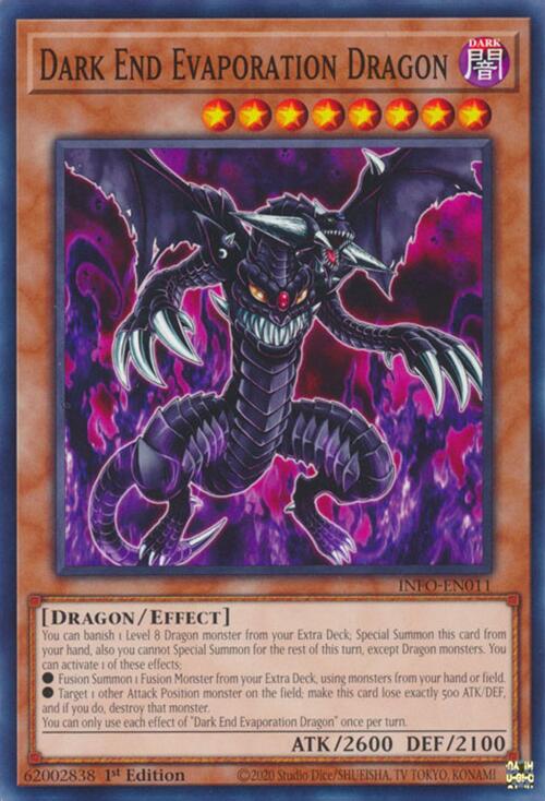 Dark End Evaporation Dragon [INFO-EN011] Common - Yugioh Cards For Your TCG Needs!