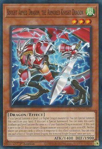 Knight Armed Dragon, the Armored Knight Dragon [INFO-EN012] Common - Yugioh Cards For Your TCG Needs!