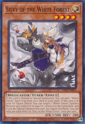 Silvy of the White Forest [INFO-EN015] Common - Yugioh Cards For Your TCG Needs!