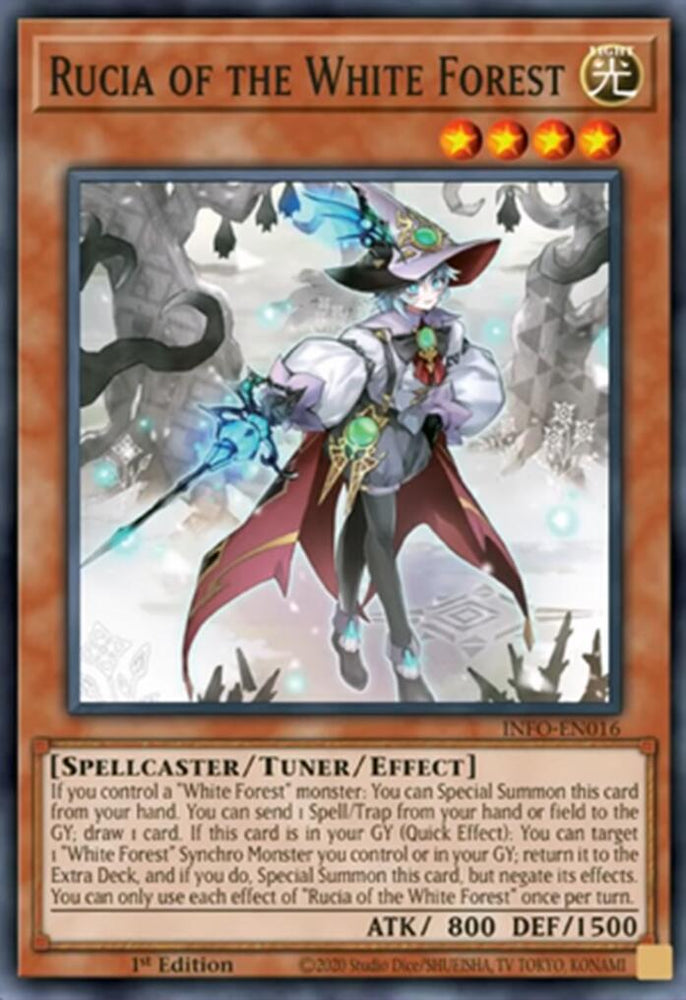 Rucia of the White Forest [INFO-EN016] Common - Yugioh Cards For Your TCG Needs!