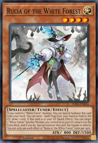 Rucia of the White Forest [INFO-EN016] Common - Yugioh Cards For Your TCG Needs!