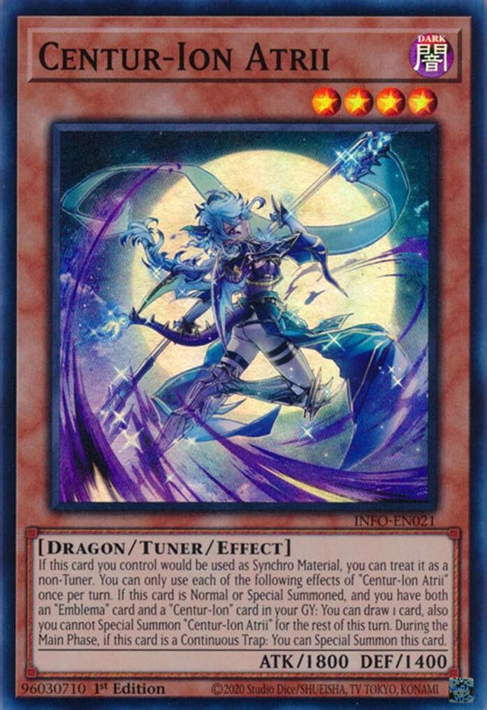 Centur-Ion Atrii [INFO-EN021] Super Rare - Yugioh Cards For Your TCG Needs!
