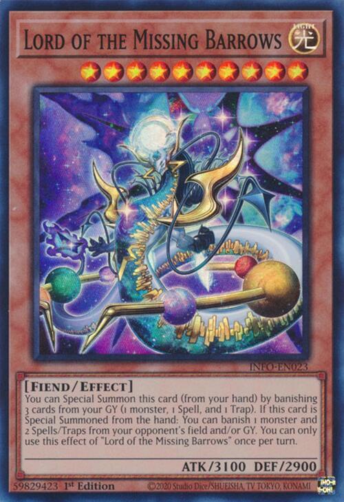 Lord of the Missing Barrows [INFO-EN023] Super Rare - Yugioh Cards For Your TCG Needs!