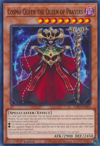 Cosmo Queen the Queen of Prayers [INFO-EN024] Common - Yugioh Cards For Your TCG Needs!