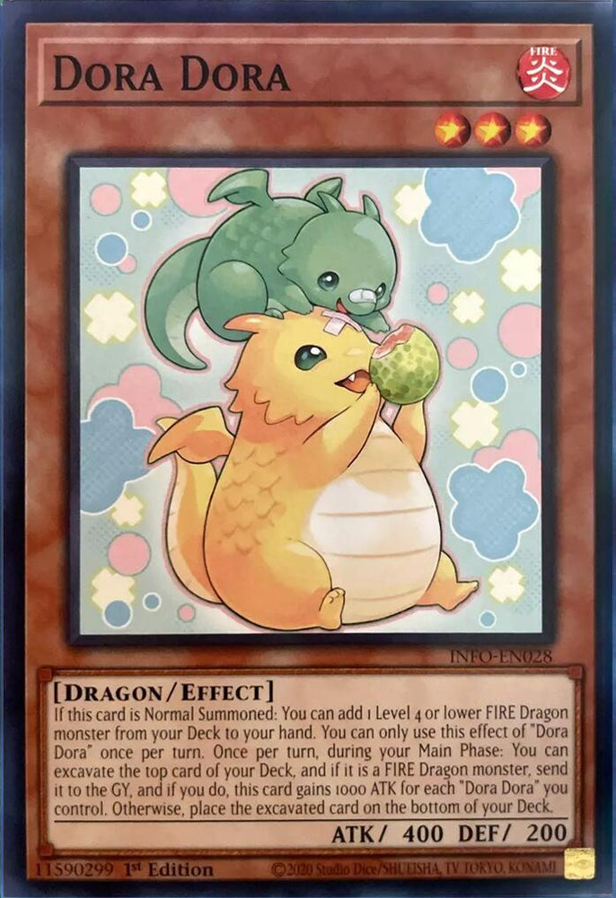 Dora Dora [INFO-EN028] Common - Yugioh Cards For Your TCG Needs!