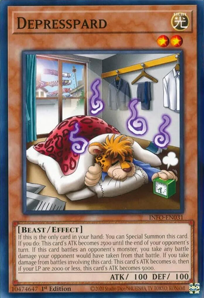 Depresspard [INFO-EN031] Common - Yugioh Cards For Your TCG Needs!