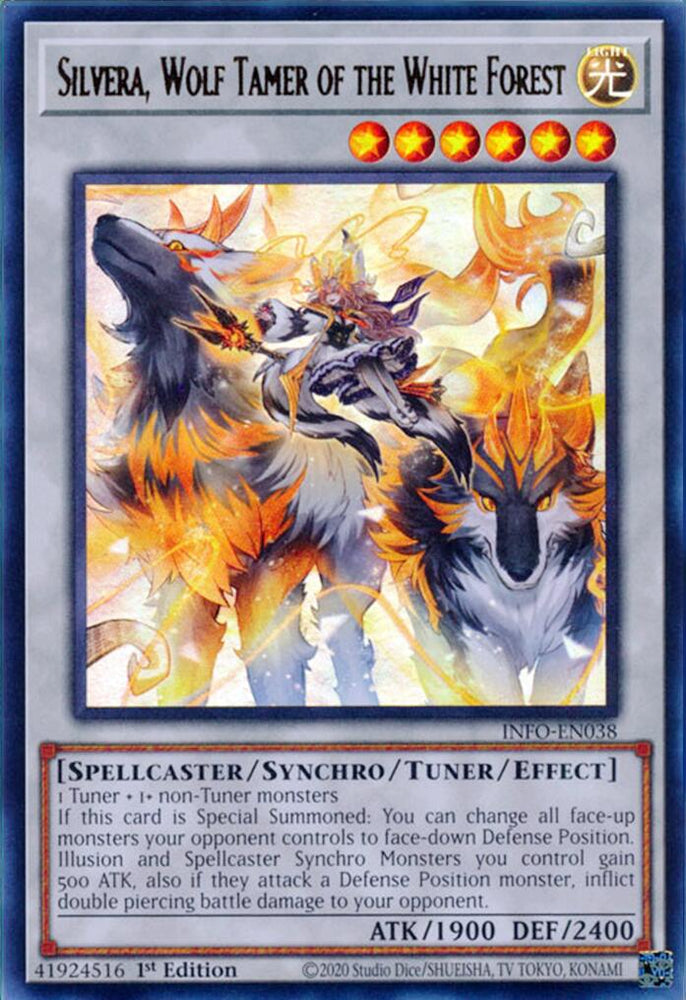 Silvera, Wolf Tamer of the White Forest [INFO-EN038] Ultra Rare - Yugioh Cards For Your TCG Needs!