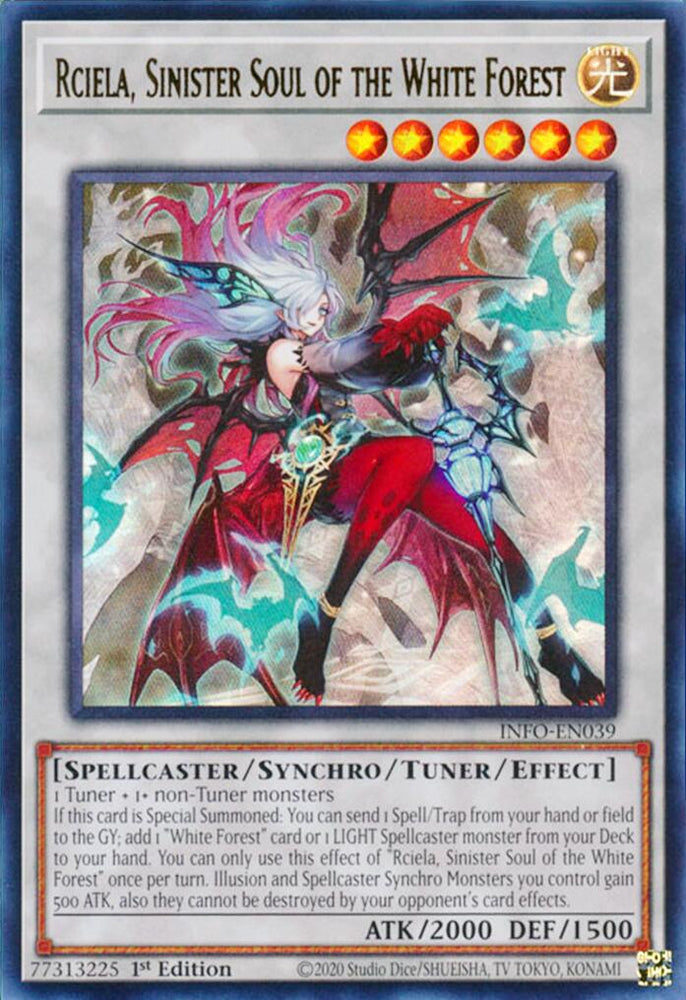 Rciela, Sinister Soul of the White Forest [INFO-EN039] Ultra Rare - Yugioh Cards For Your TCG Needs!